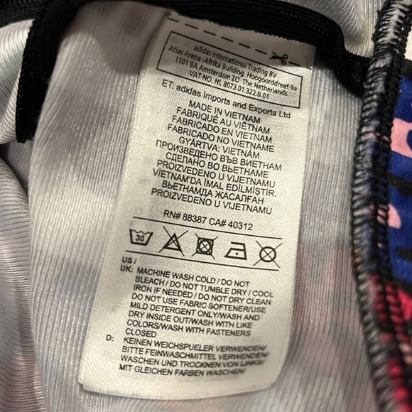 Adidas Track Top Jacket HATTIE STEWART- GOOGLY EYES Print Women Size M - Picture 11 of 11